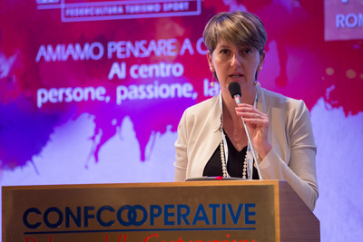 Irene Bongiovanni - Presidente Confcooperative Cultura, Turismo e Sport